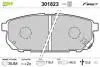 Тормозные колодки дисковые KIA Sorento &quot;2,4-3,5 &quot;R &quot;02&gt;&gt; Valeo 301823 (фото 1)