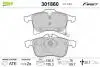 Тормозные колодки дисковые OPEL AstraH/Combo/CorsaCDE/Meriva/ZafiraB &quot;1,0-2,2 &quot;F &quot;01&gt;&gt; Valeo 301860 (фото 1)