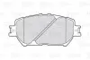 Гальмівні колодки дискові TOYOTA Camry "2,4-3,0 "F "01-06 Valeo 301862 (фото 2)