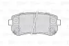 Гальмівні колодки дискові HYUNDAI/KIA i30/ix35/Picanto/Sportage "1,0-2,0 "R "07>> Valeo 301867 (фото 2)