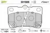 Гальмівні колодки дискові LEXUS GS/IS "2,2-4,3 "R "05-13 Valeo 301888 (фото 1)