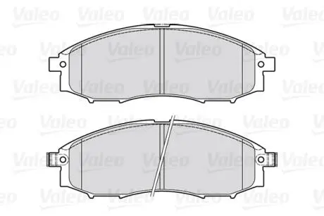 Колодки гальмівні NISSAN P. PICK-UP NAVARA 02- Valeo 301889