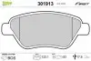 Тормозные колодки дисковые FIAT/LANCIA Idea/Musa &quot;1,2-1,4 &quot;F &quot;03&gt;&gt; Valeo 301913 (фото 1)