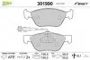 Тормозные колодки дисковые ALFA/FIAT 145-147/156/GT/Bravo/Marea/Weekend/Strada &quot;1,3-2,5 &quot;F &quot;95&gt;&gt; Valeo 301990 (фото 1)