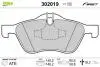 Тормозные колодки дисковые MINI Cooper/One &quot;1,4-1,6 &quot;F &quot;01-07 Valeo 302019 (фото 1)