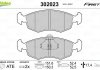 Гальмівні колодки дискові FIAT Doblo "1,2-1,9 "F "01>> Valeo 302023 (фото 2)