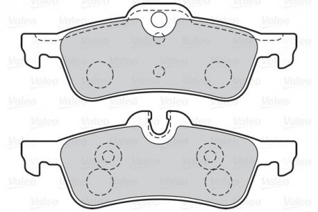 Тормозные колодки дисковые MINI Cooper/One/Works "1,4-1,6 "R "01-07 Valeo 302040