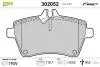 Гальмівні колодки дискові MERCEDES A-Class/B-Class "1,5-2,0 "F "04>> Valeo 302052 (фото 1)