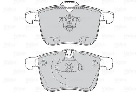 Тормозные колодки дисковые FIRST BRAKE PADS FIRST PUNTO 03.12> RR Valeo 302064