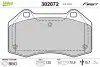 Тормозные колодки дисковые FIRST BRAKE PADS FIRST LOGAN II 10.12&gt; F Valeo 302072 (фото 1)
