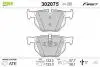 Тормозные колодки дисковые BMW 3(E90,91,92,93)/X1(E84) &quot;2,0-3,0 &quot;R &quot;04-15 Valeo 302075 (фото 1)