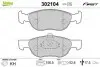 Тормозные колодки дисковые FIAT Punto/Punto Van &quot;1,3-1,9 &quot;F &quot;99-09 Valeo 302104 (фото 1)