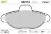 Тормозные колодки дисковые FIRST CINQUECENTO Valeo 302110 (фото 1)