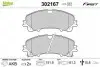 Гальмівні колодки дискові INFINITI/NISSAN/RENAULT Koleos/Q50/Q60/X-trail "1,5-3,5 "F "13>> Valeo 302167 (фото 1)