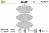 Тормозные колодки дисковые MERCEDES C-Class/E-Class &quot;1,6-2,2 &quot;F &quot;13&gt;&gt; Valeo 302211 (фото 1)