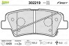 Гальмівні колодки дискові HYUNDAI/KIA/SSANGYONG i20/i30/i40/ix35/Tucson/Ceed "1,0-2,0 "R "10>> Valeo 302219 (фото 1)