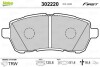 Тормозные колодки дисковые FORD/MAZDA Fiesta/2 "1,25-1,6 "F "07>> Valeo 302220 (фото 1)