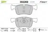 Гальмівні колодки дискові BMW 1/3/4 "F "11>> Valeo 302269 (фото 1)