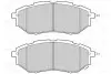Гальмівні колодки дискові SUBARU Forester/Legact/Outback/Tribeca "1,6-3,6 "F "03>> Valeo 302312 (фото 2)