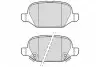 Тормозные колодки дисковые VAG A3/Octavia/Golf &quot;F &quot;12&gt;&gt; Valeo 302338 (фото 1)