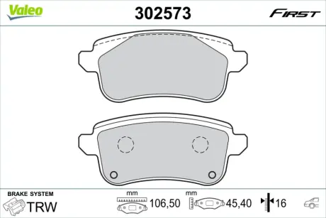 Автозапчасть Valeo 302573