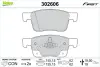 Тормозные колодки (передние) Opel Astra K 15- (Ate-Teves) R16 Valeo 302606 (фото 1)