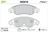 Колодки тормозные (передние) Citroen C5 01-08 (+датчик) Valeo 302618 (фото 1)