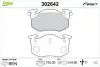Колодки тормозные (задние) Citroen Saxo/Xsara/Peugeot 106/306 96-05/205/309 84-98/206 01- Valeo 302642 (фото 1)