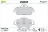 Колодки тормозные (передние) BMW 1 (E81/E82/E87/E88) 04-13/2 (F45) 14-18 Valeo 302654 (фото 1)