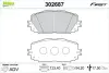 Гальмівні колодки First TOYOTA Yaris &quot;F &quot;05-17 Valeo ="302687" (фото 1)