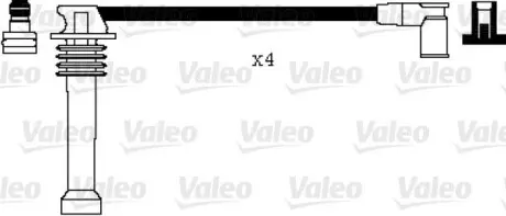 Проволока зажигания, набор Valeo 346008