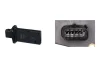 Витратомір повітря (6 pin, картрідж) CHRYSLER GRAND VOYAGER V, VOYAGER IV, VOYAGER V DODGE NITRO JEEP CHEROKEE, WRANGLER III LANCIA VOYAGER 2.5D/2.8D 02.00- Valeo 367021 (фото 3)