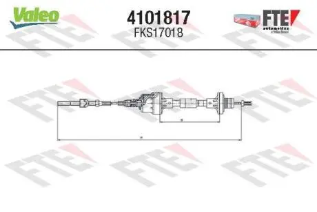 Автозапчасть Valeo 4101817
