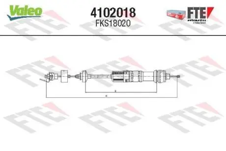 Автозапчасть Valeo 4102018