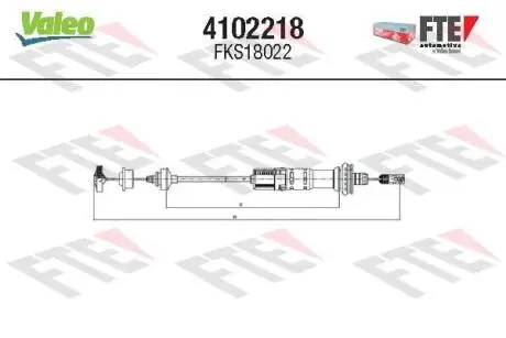Автозапчасть Valeo 4102218