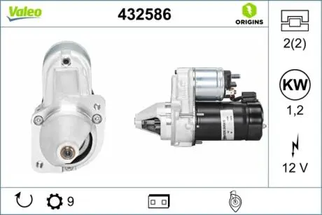 Стартер Valeo 432586