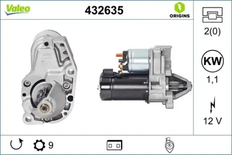 Стартер Valeo 432635