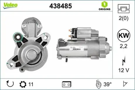 Автозапчасть Valeo 438485