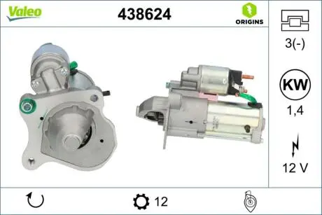 Автозапчасть Valeo 438624
