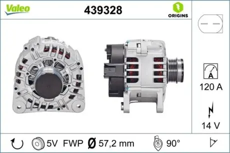 Генератор Valeo 439328