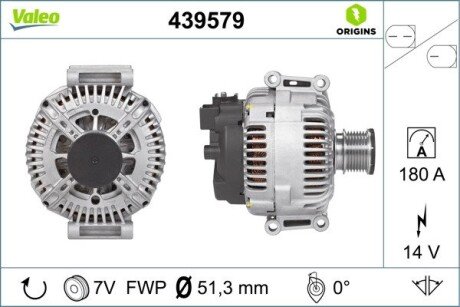 Генератор Valeo 439579