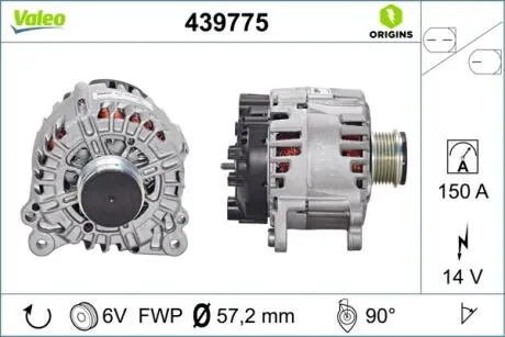 Генератор Valeo 439775