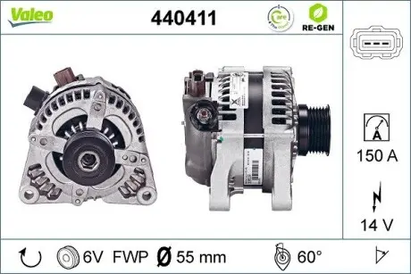 Генератор Valeo 440411
