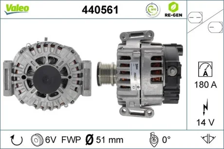 Автозапчасть Valeo 440561