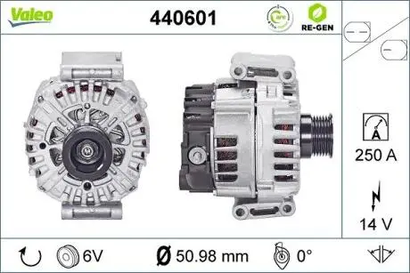Автозапчасть Valeo 440601