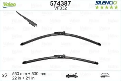 Щетка стеклоочистителя Valeo 574387