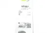Щетки стеклоочистителя (650/500 мм)) BMW X3 (F25)/X4 (F26) 11-18 Valeo 574687 (фото 9)