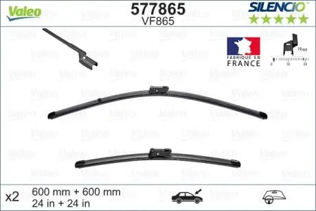 Щетка стеклоочистителя Valeo 577865