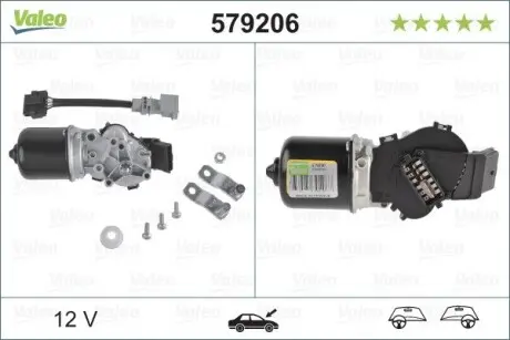 Двигун склоочисника Valeo 579206
