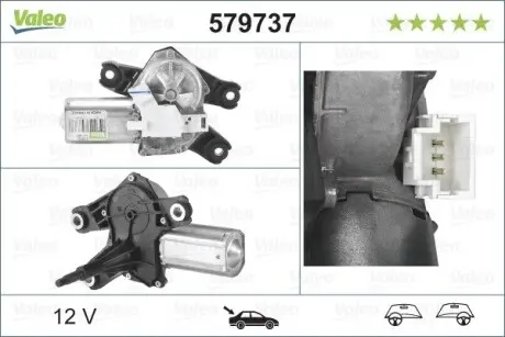 Мотор стеклоочистителя Valeo 579737